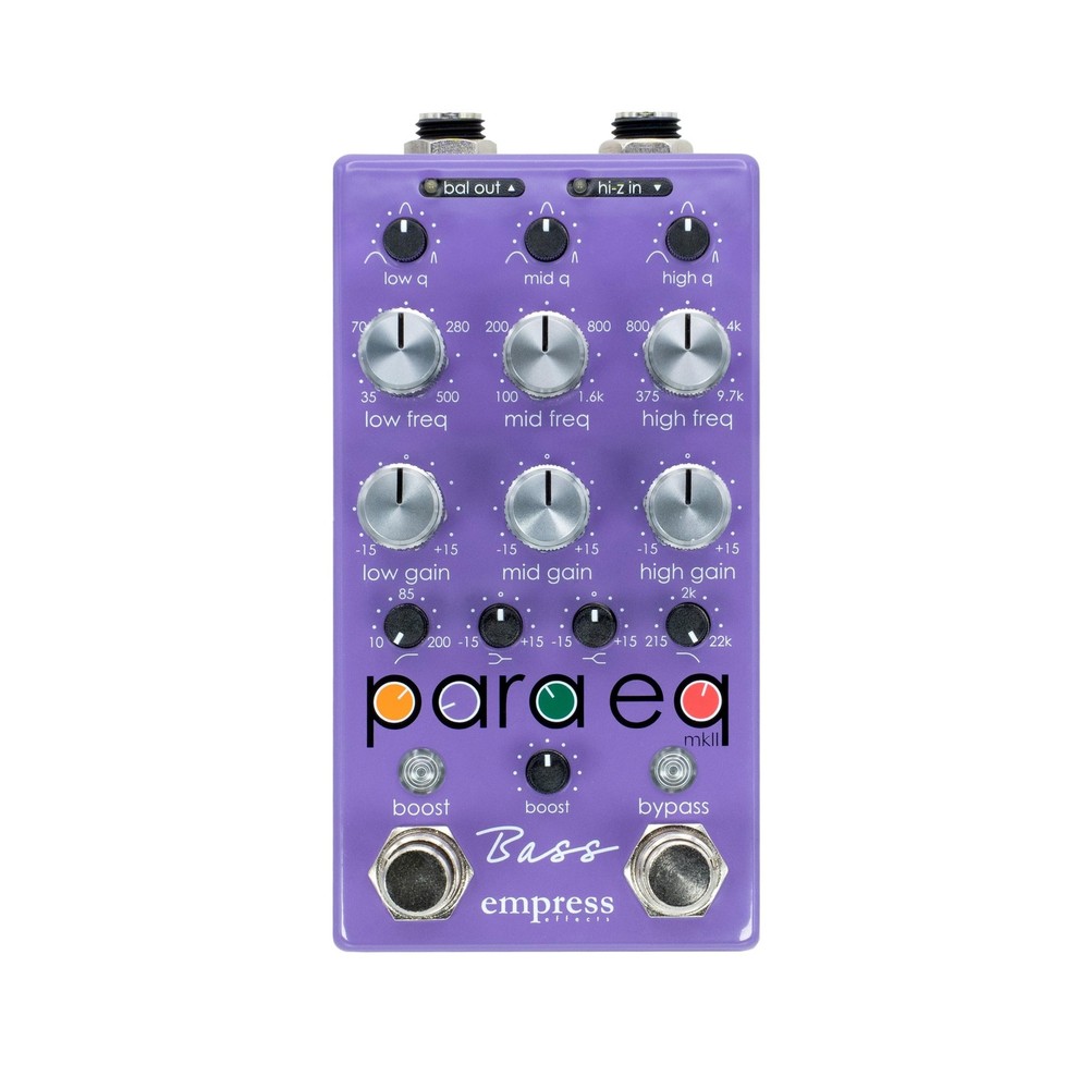 Empress Effects ParaEQ Bass Effects Pedal
