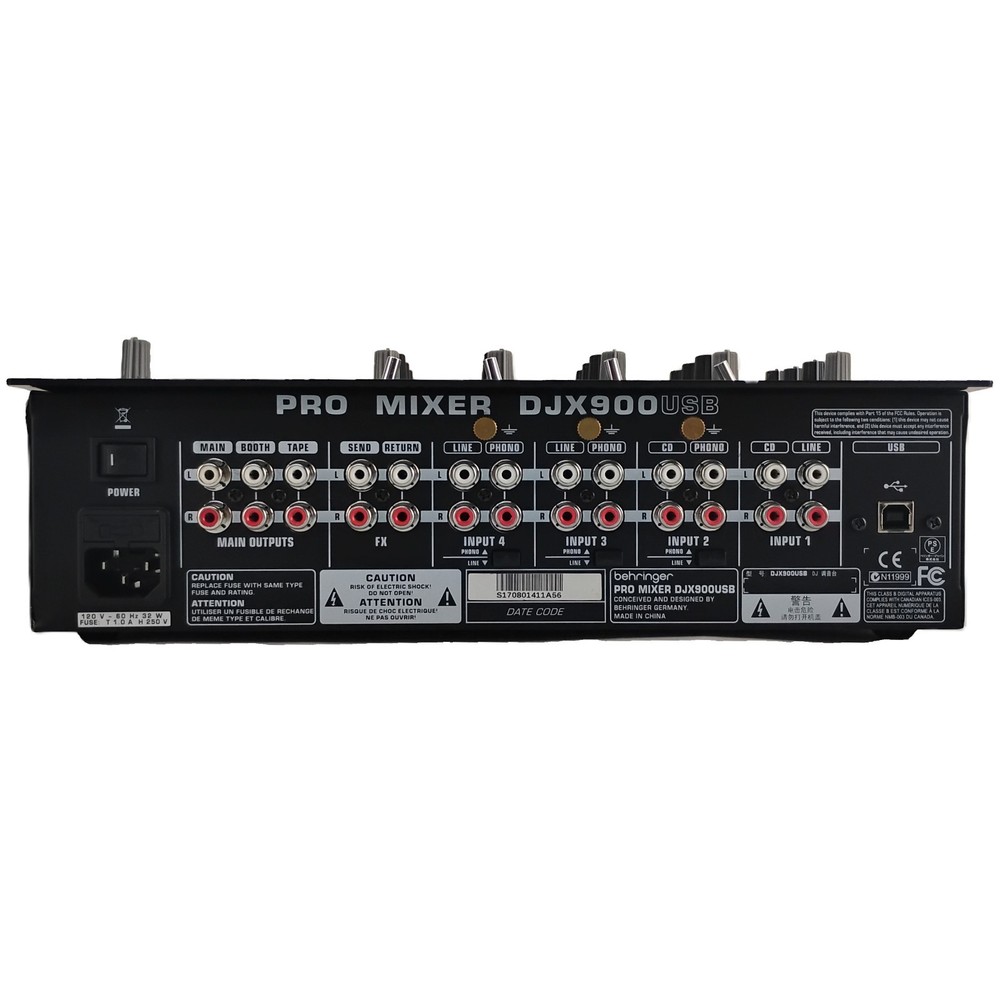 DJX900USB 5-Channel DJ Mixer
