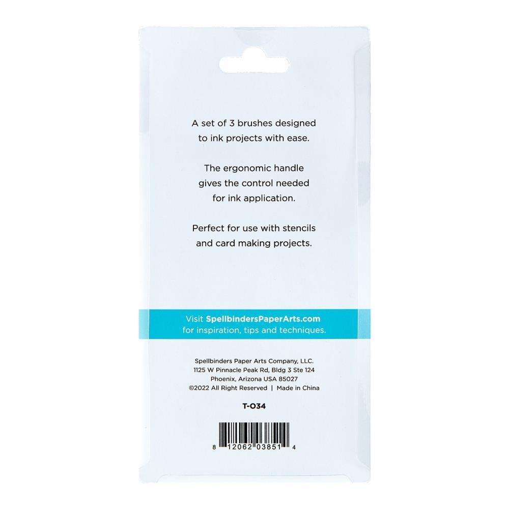 Spellbinders - Blending Brushes 3Pc, T-034