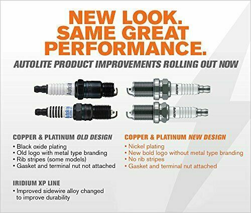 Pack Of 4 AUTOLITE IRIDIUM XP5363 Spark Plug NEW