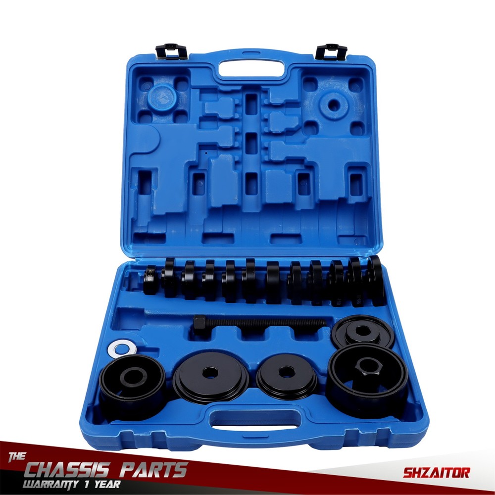 25Pcs Master Front Wheel Drive Bearing Puller Removal & Installer Adapter Kit