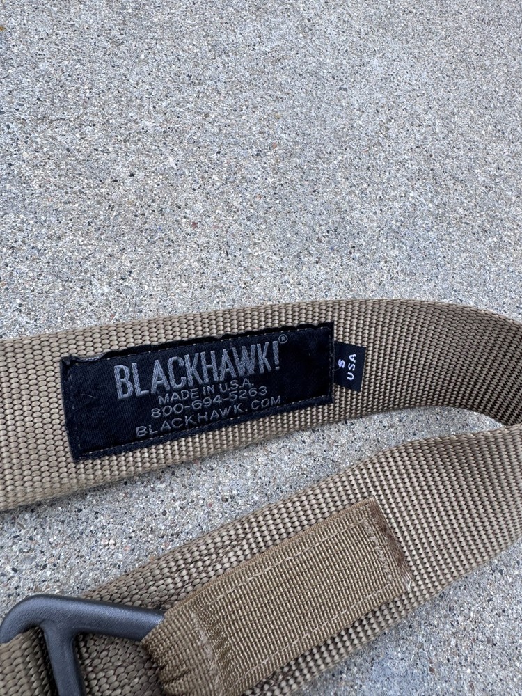 BlackHawk Riggers Belt Small Coyote Tan