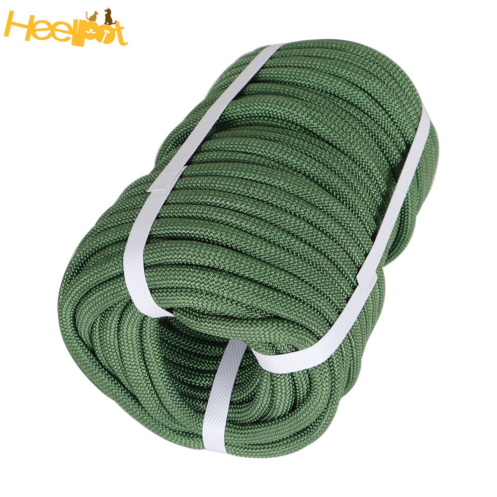 3/8"×100' 3520 Lbs Arborist Tree Pulling Rope Braided Polyester Rope