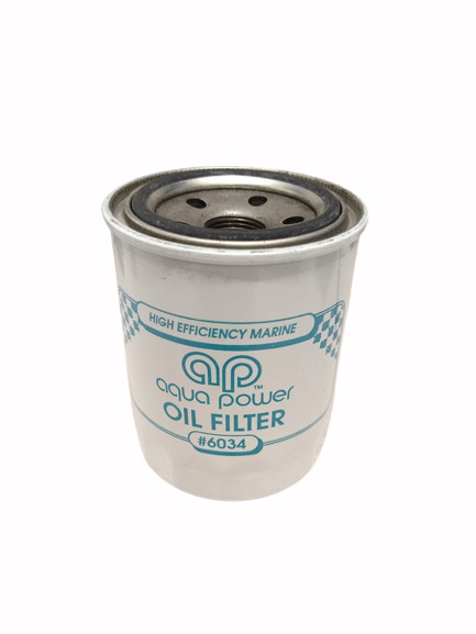 Aqua Power 6034, High Efficiency Marine Oil Filter ( 4 Pack )