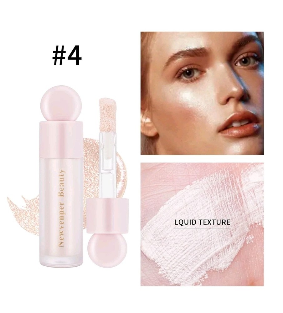 Newvenper Liquid Highlighter Liquid Blush Long Lasting 0.25 fl.oz #04