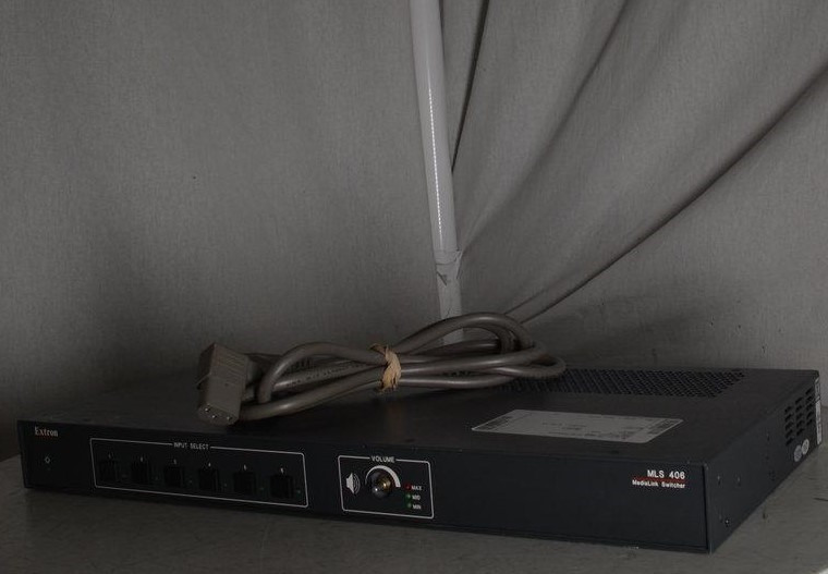 Extron MLS 406 MediaLink Six Input Switcher SEE NOTES