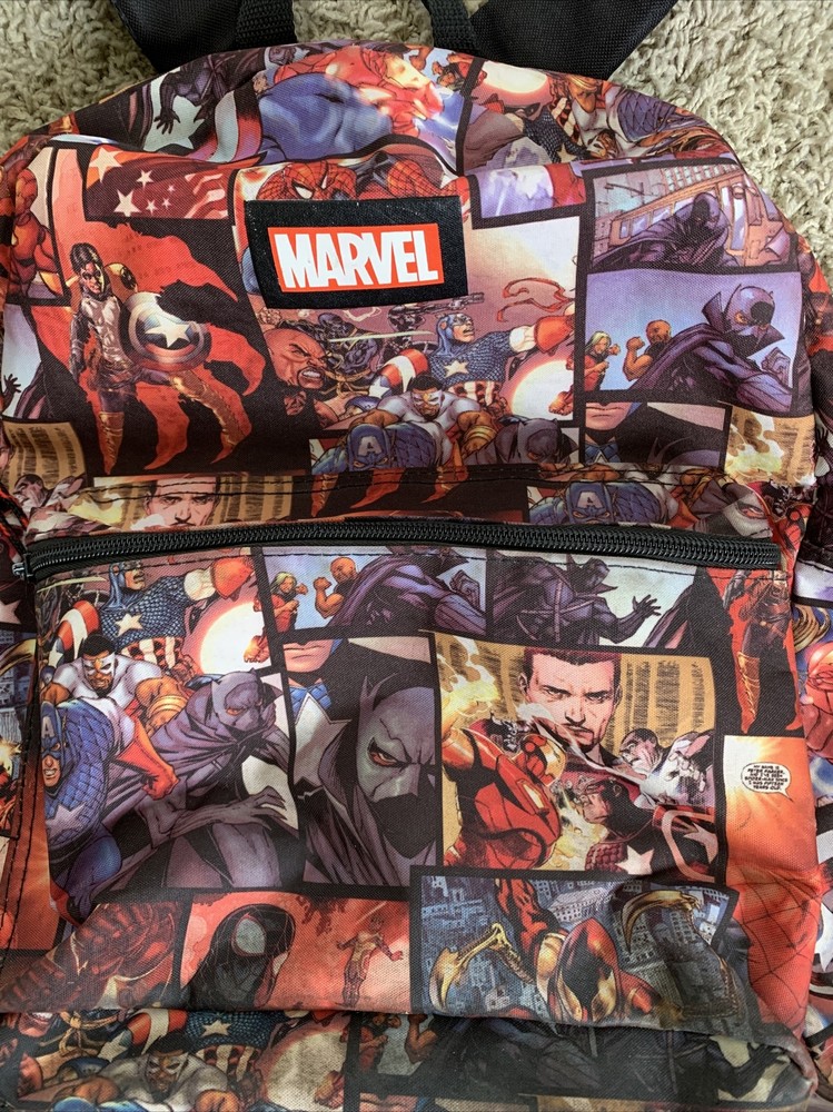 Marvel backpack double strap 15x12x5