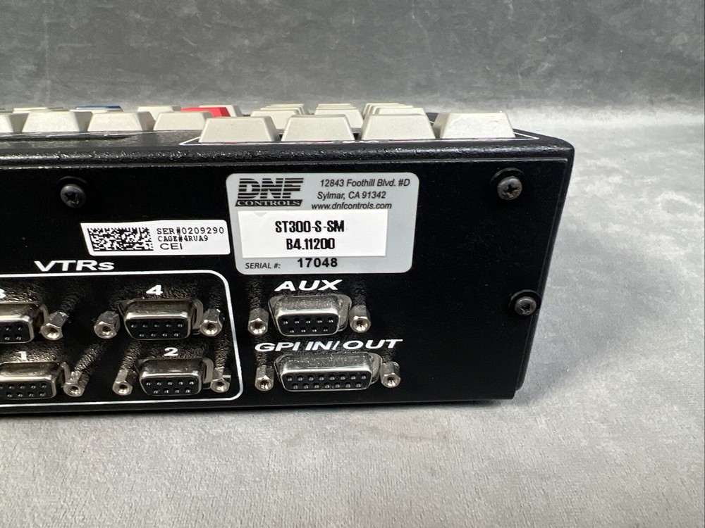 DNF CONTROLS ST300-S/SM VTR / DDR CONTROLLER