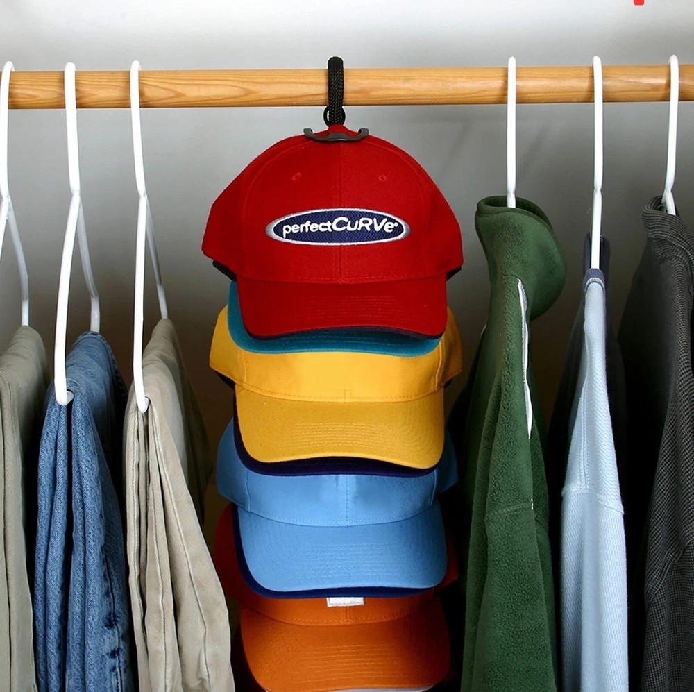 Organizer Over Door Cap Holder Holds 36 Caps