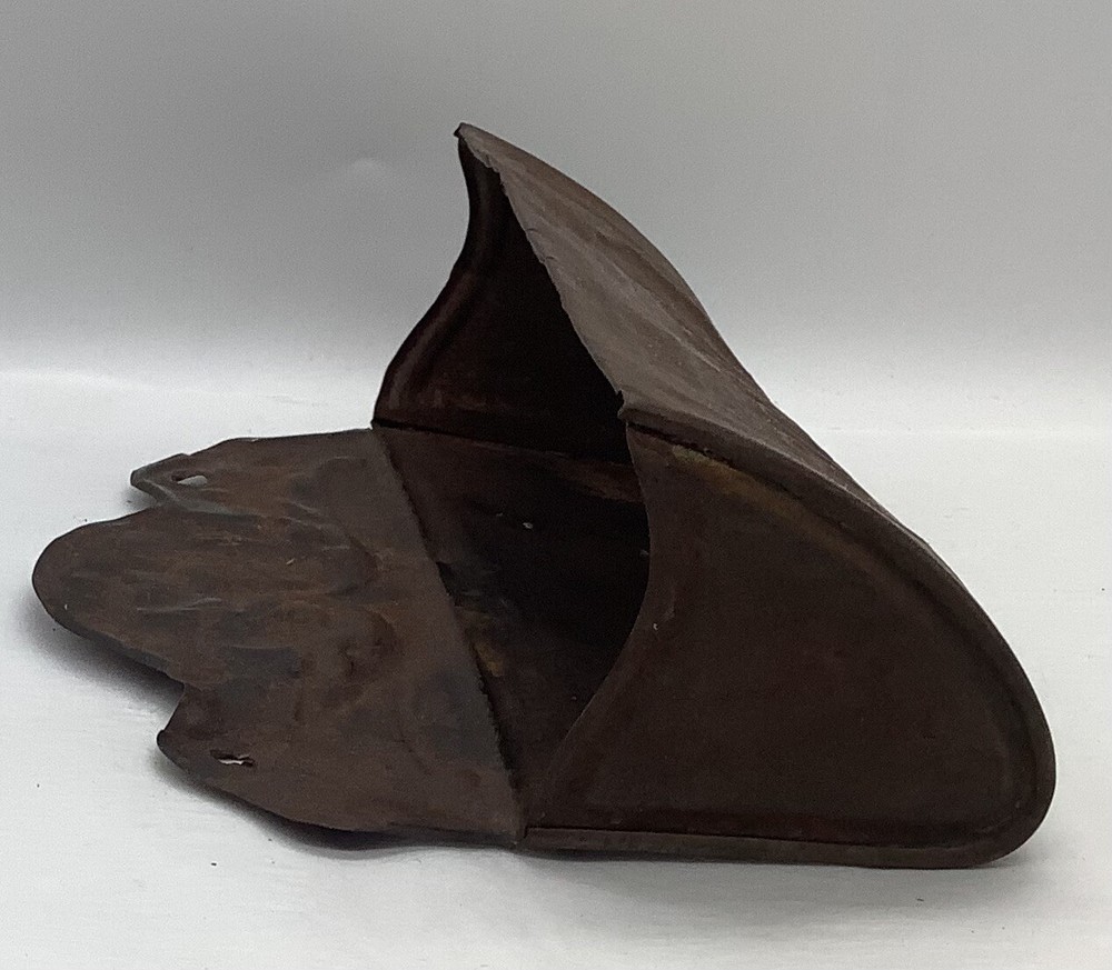 Antique Hanging Tin Comb Case
