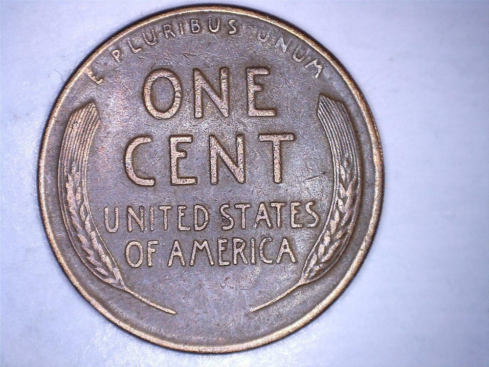 1940 D Lincoln Cent Error Lamination