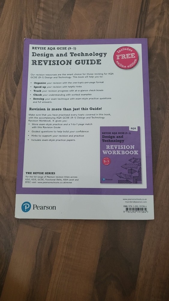GCSE AQA Design and Technology Revision Guide 