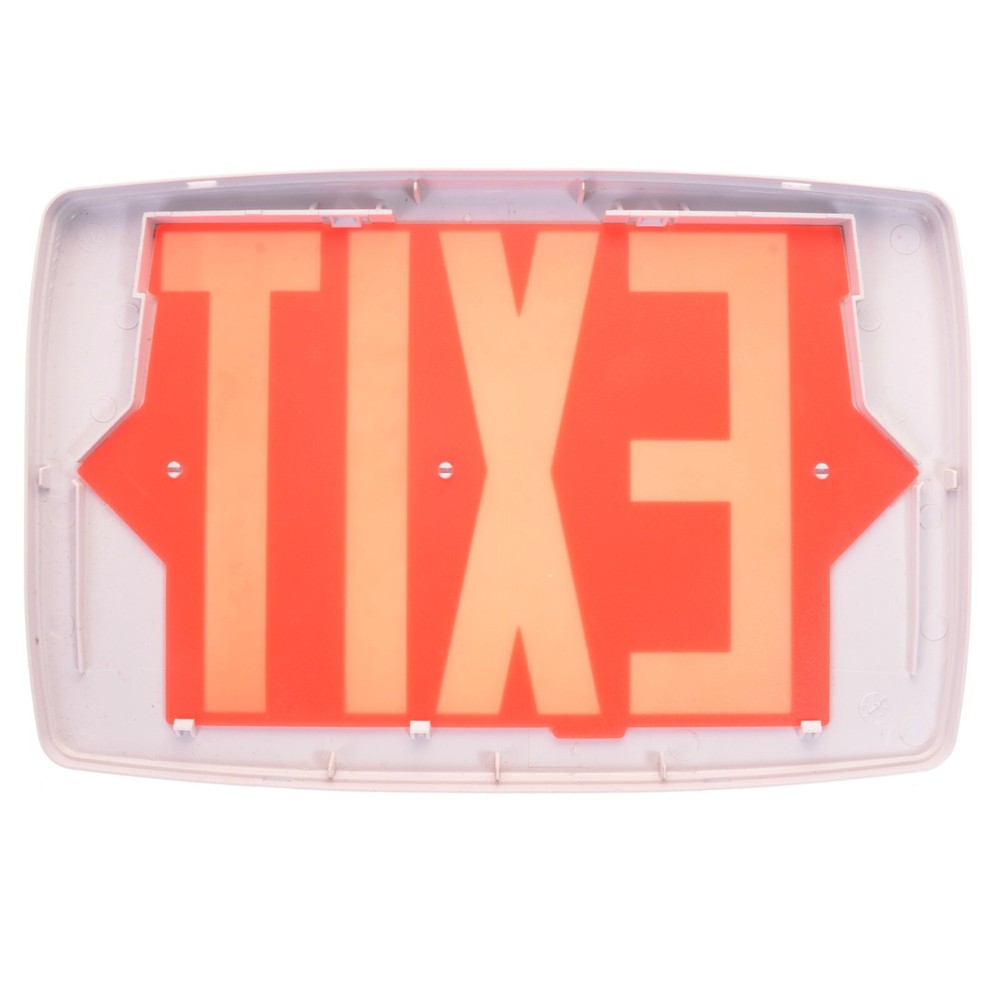 Lithonia Lighting Quantum Thermoplastic Exit Sign 142AN4 (Replacement Faceplate)