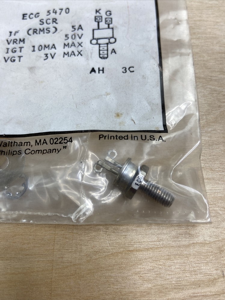 Sylvania ECG 5470 Component / Equivalent To NTE 5470