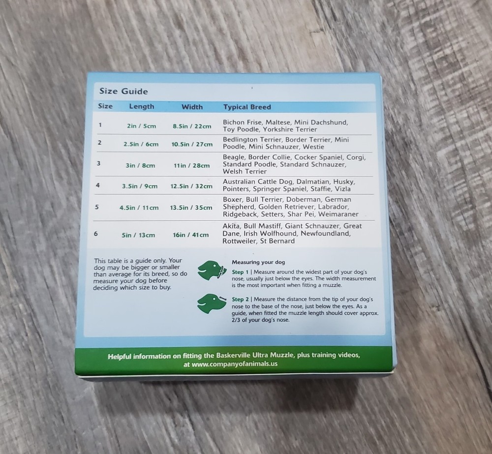 Baskerville Ultra Muzzle Size 2 - Allows Drinking and Panting New