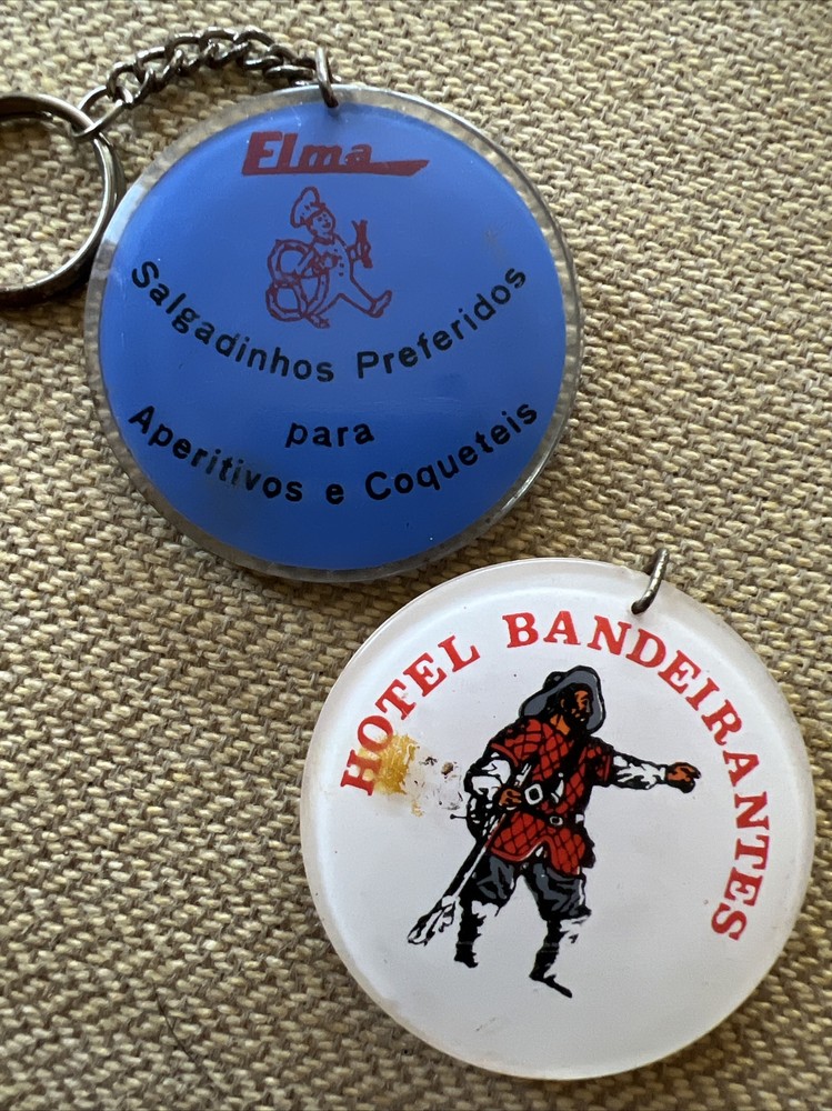 Vintage Keychain South America Rare 2