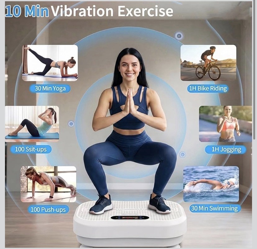 Vibration Plate Exercise Machine