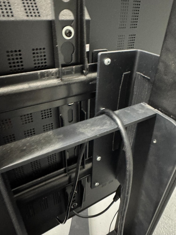 55” Interactive Touchscreen Commercial Display on Motorized Mobile Stand Android