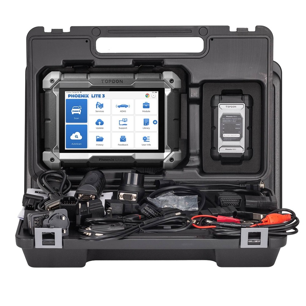 TOPDON Phoenix Lite3 Bi-Directional OE-Level Diagnostic Scanner Coding FCA,CANFD