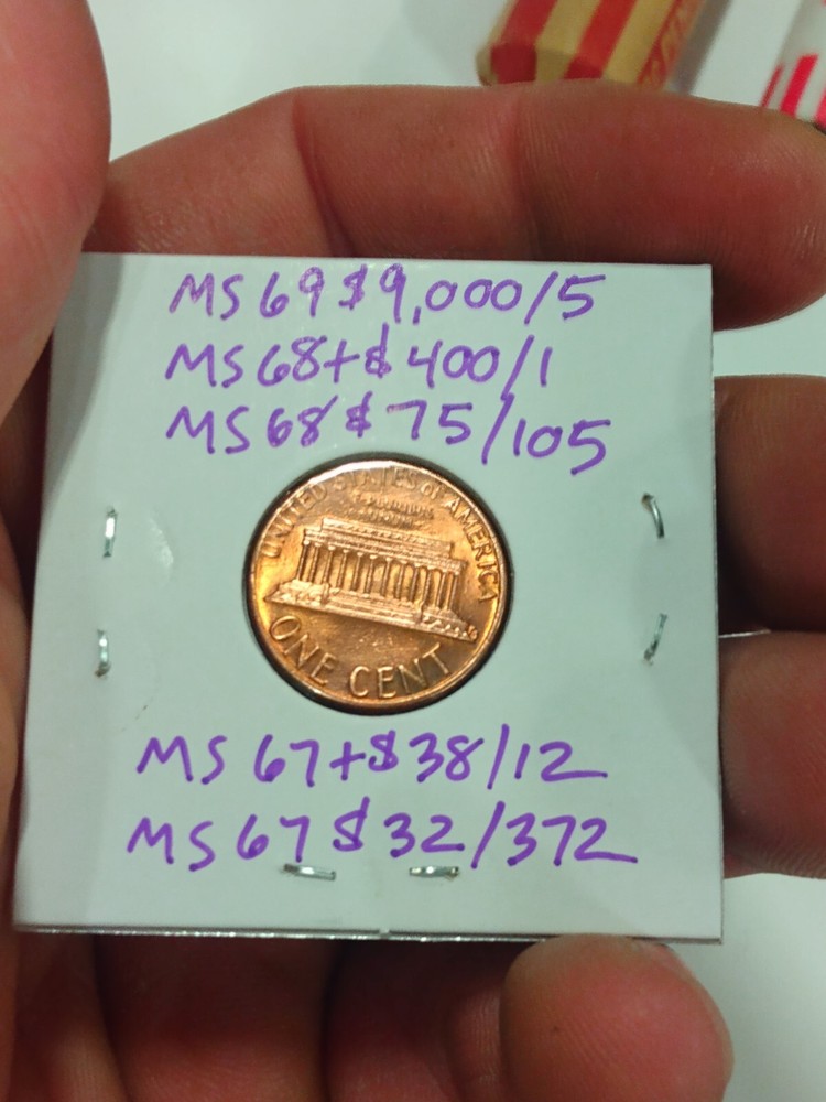 1984 P Penny/💥Shiny MS RED💥/ROTATED DIE ERROR
