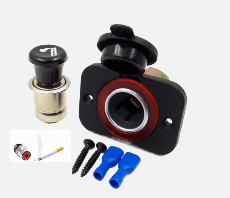 MARINE 12/24V CIGARETTE LIGHTER MOUNT KIT