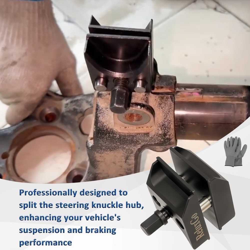 ReluxGo Universal Suspension Strut Split Hub Steering Knuckle Spreader Tool,...