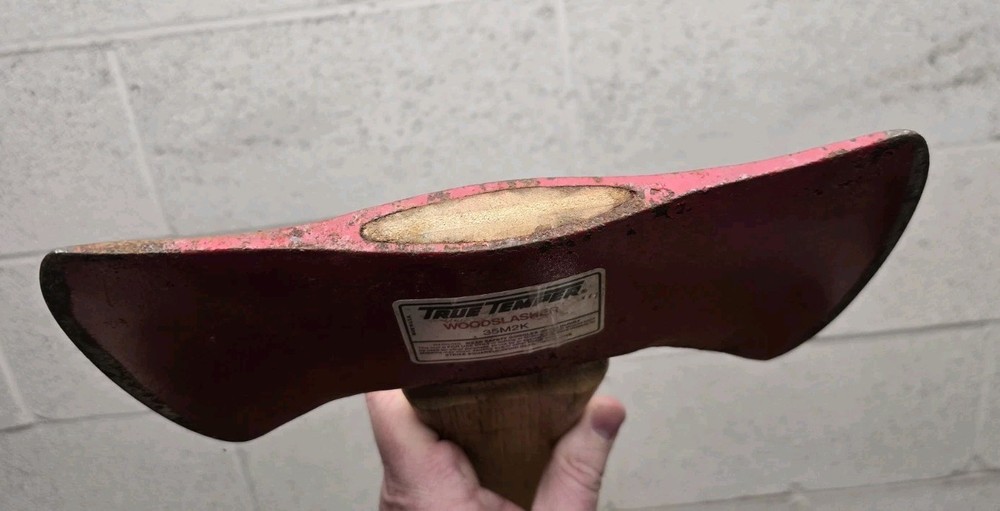 Vintage NOS True Temper Woodslasher Double Bit Axe