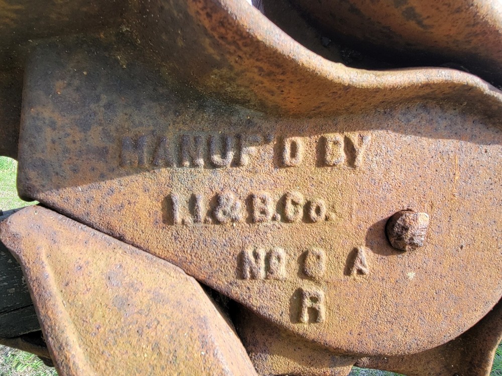 Antique Blacksmith Tire Shrinker