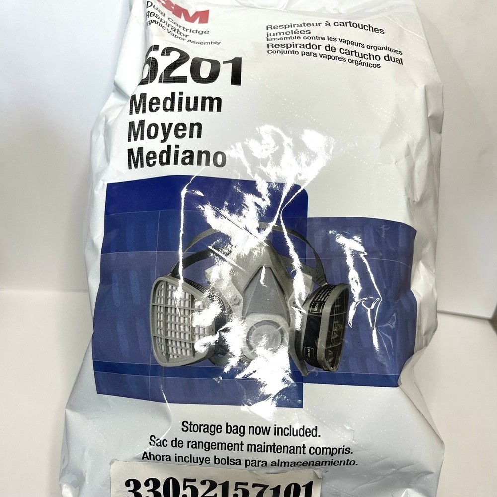 3M HALF 5201 MED RESPIRATOR ASSEMBLY