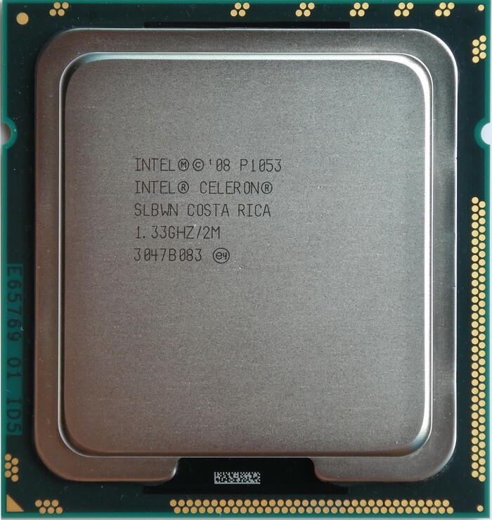 Intel® Celeron® Processor P1053 (2M Cache, 1.33 GHz) SLBWN