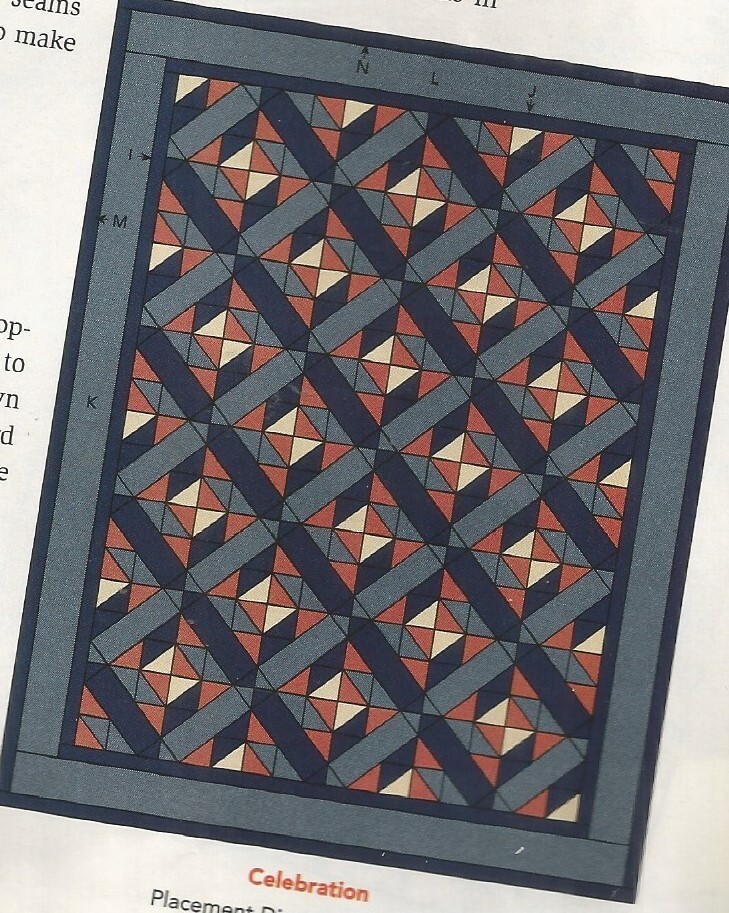 L0100 CELEBRATION QUILT PATTERN/INSTRUCTIONS