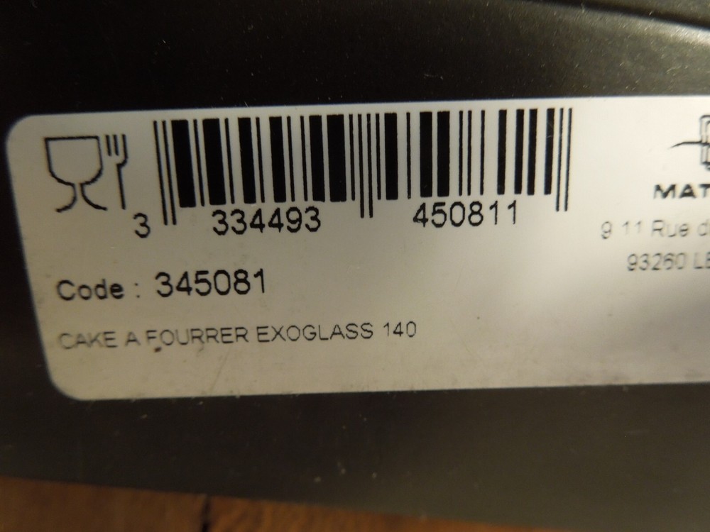 Matfer Exoglass Cake Mold w/ Fillable Middle