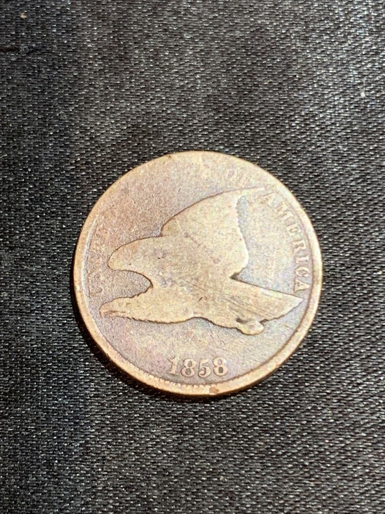 1858 Flying Eagle Cent