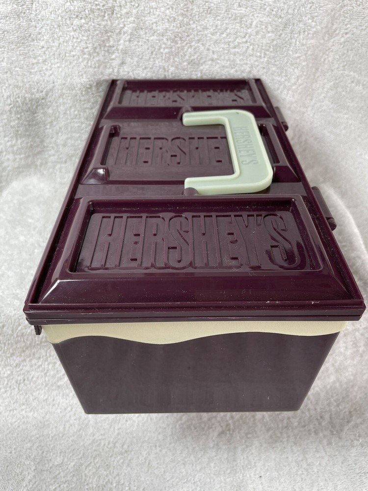 Hershey's s'mores Caddy Case Organizer Campfire Camping Box Tackle Box