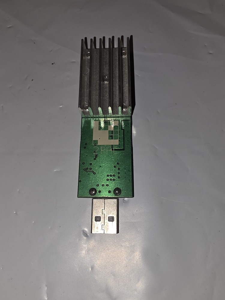 USB Miner Board w/ Heatsink – 2PAC Marked PCB – Untested