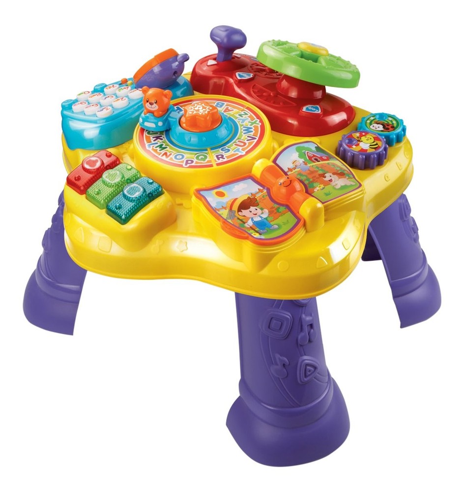 VTech Magic Star Learning Table (Frustration 19.8" x 16.8" x 14.9", Yellow