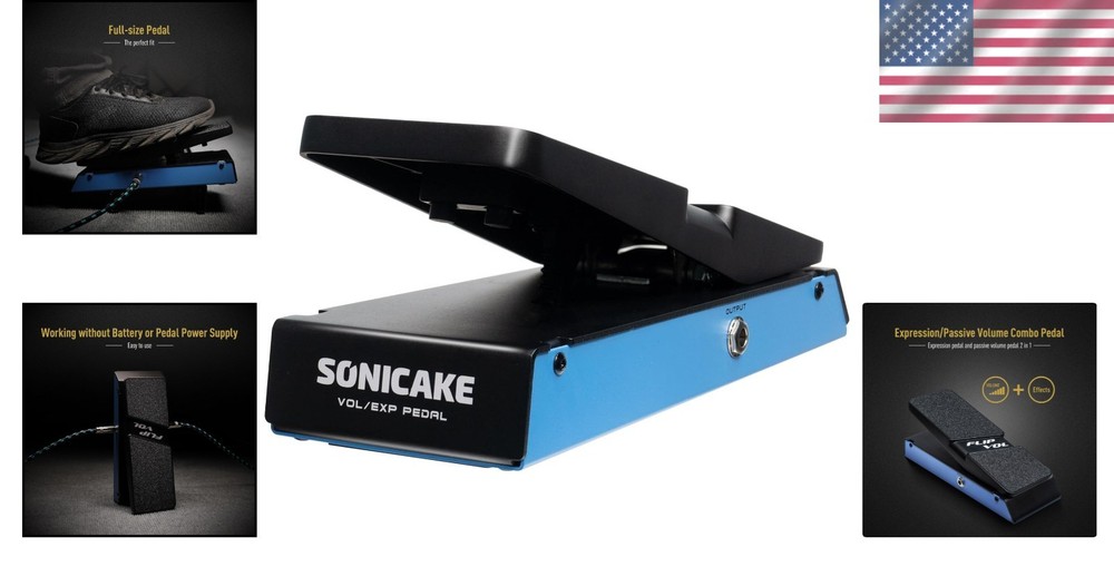 FlipVol Passive Volume & Expression Pedal