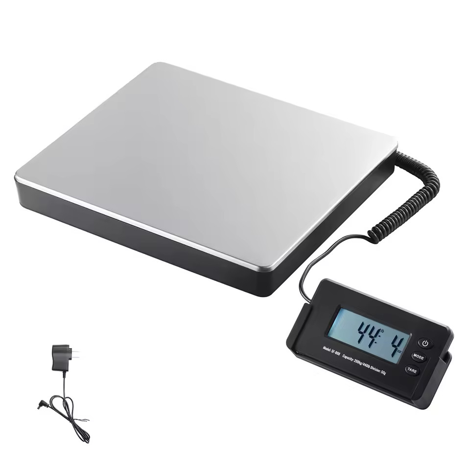 440lbs Digital Shipping Scale with Timer Tare Function HD LCD Screen Portable