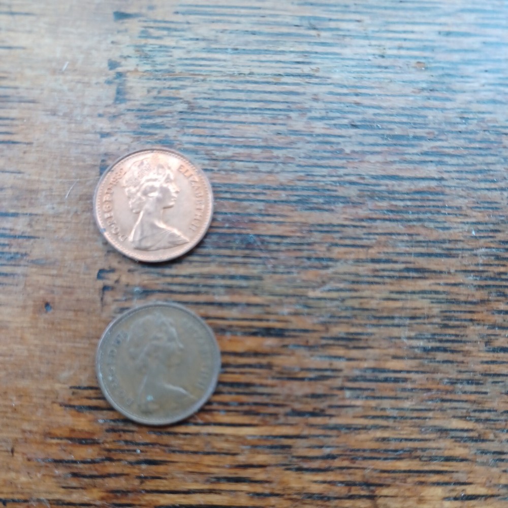 Collection Of Halfpennies