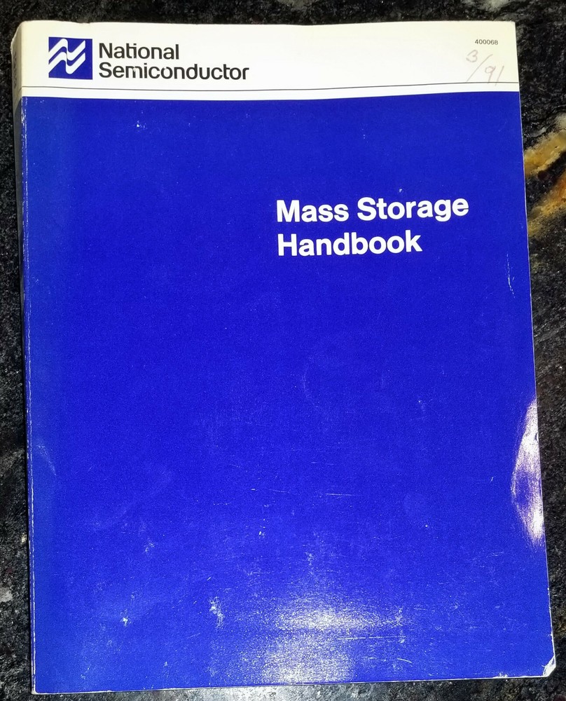 USED 1989 National Mass Storage Handbook