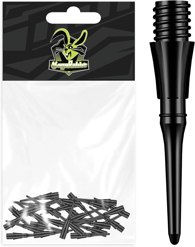 2BA Thread Plastic Tip Dart Points 30/100/1000 Pcs, Professional Soft Tip Dart P