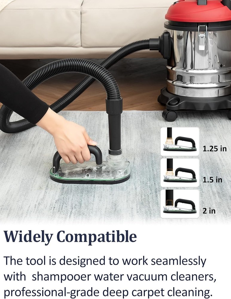 Sub Surface Carpet Extractor Cleaner Stain Remover Tool Attachments for Water