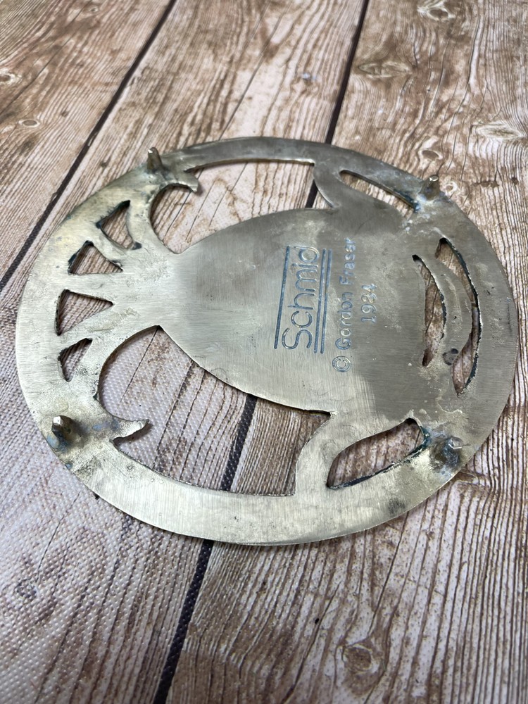 Schmid Gordon Fraser Brass Pineapple Trivet