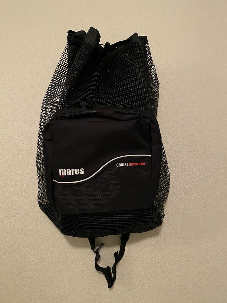 Mares Cruise Elite Mesh Backpack – Lightweight, Foldable, Fast-Drying Gear Bag