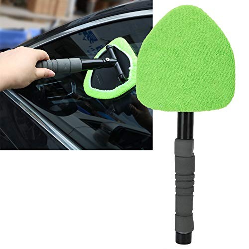 Microfiber Car Window Tool Windshield Cleaner Wand Tool with Telescopic and