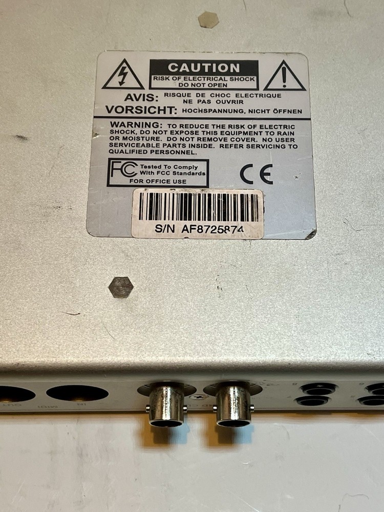 Audio Interface-Echo AudioFire 8 FireWire Audio Interface (Tested And Working)