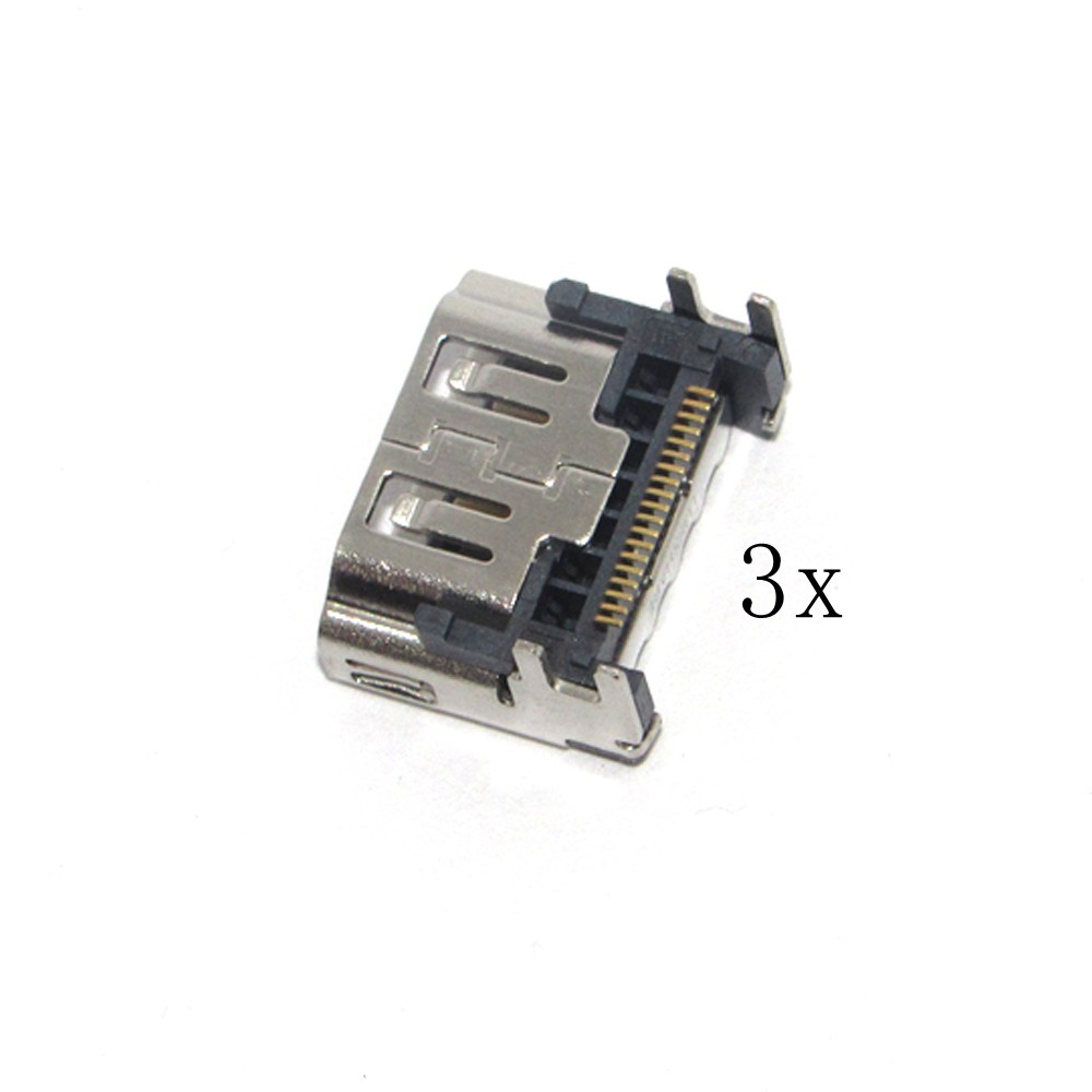 3 Pcs PS5 HDMI Port Socket Connector Replacement Part Playstation 5 Interface