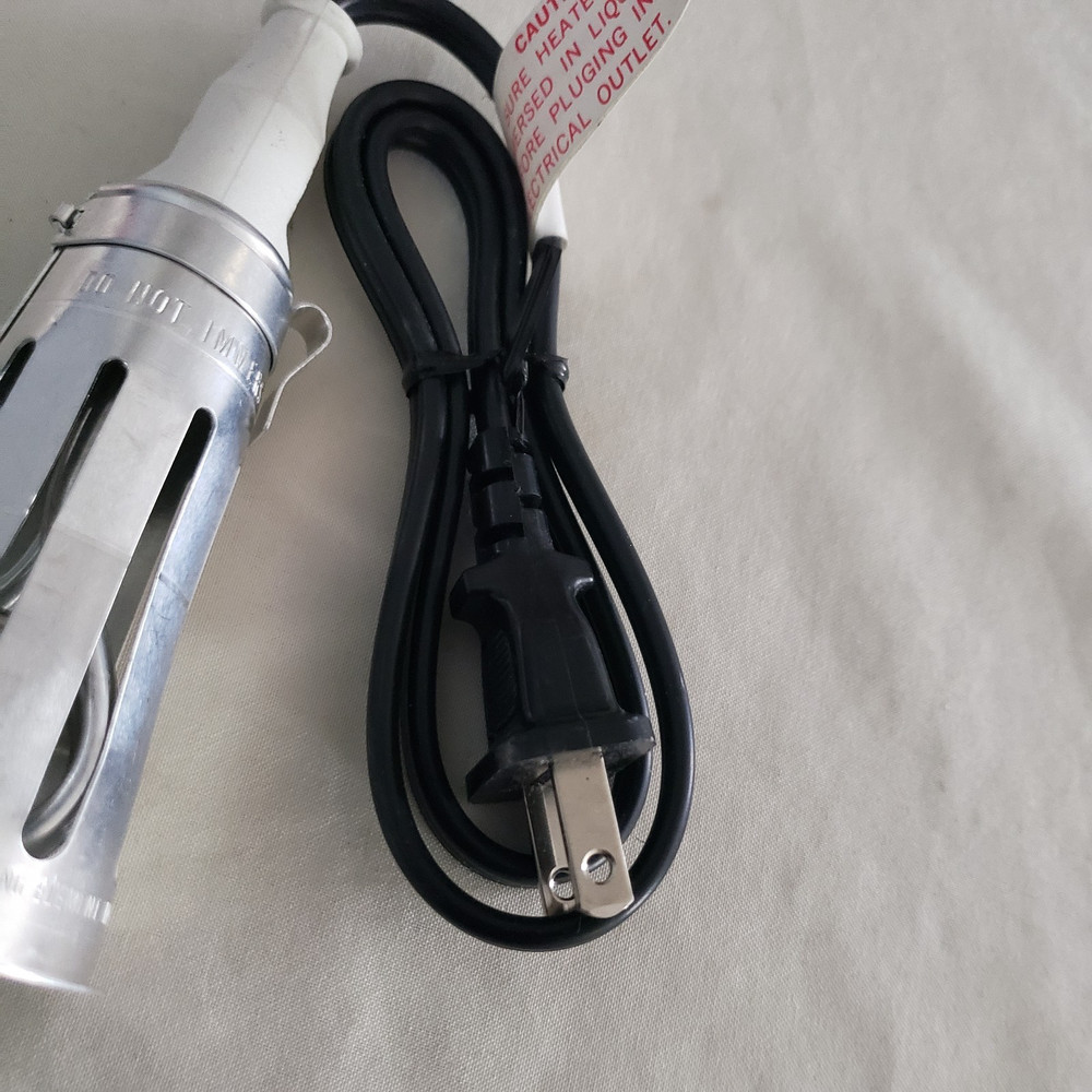 electric immersion water heater new tested