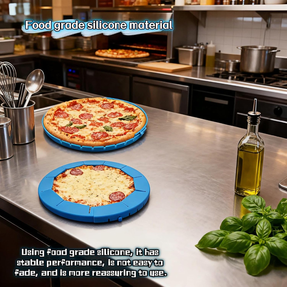 Adjustable Silicone Pie Crust Shield | 8.7-11.4" Reusable Baking Guard | Prevent