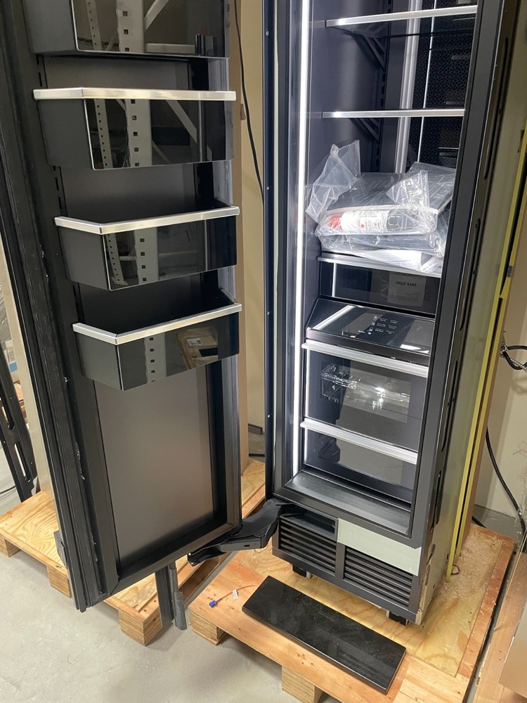 JennAir JBZFL18IGX 18" Panel Ready Freezer Column Built-In 8 Cu Ft Left Hinge